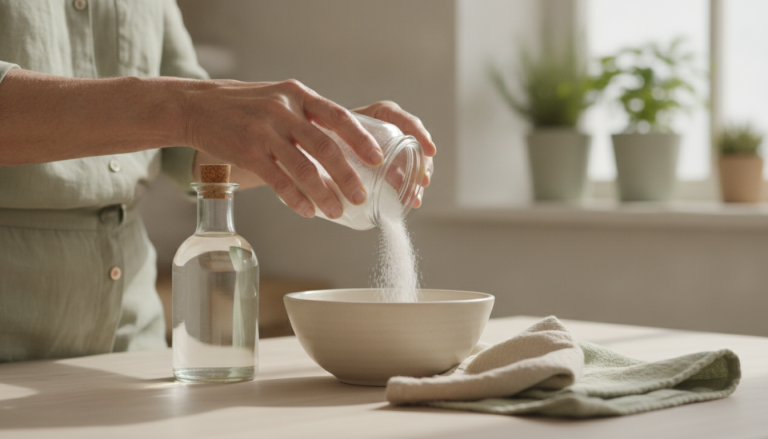 découvrez comment le bicarbonate de soude et le vinaigre blanc forment un duo de nettoyage naturel et multi-usage pour une maison propre et saine.