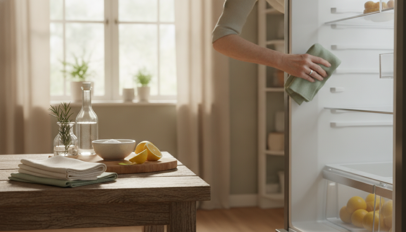 découvrez comment nettoyer efficacement votre frigo grâce à des méthodes simples et des produits naturels pour garantir une hygiène parfaite et préserver la fraîcheur de vos aliments.
