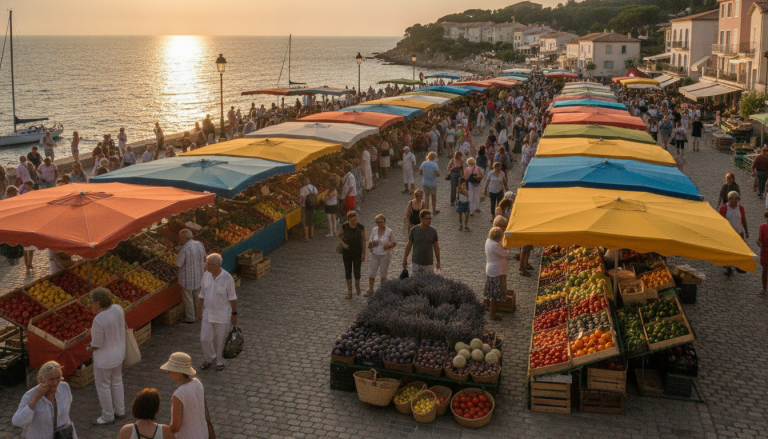 découvrez les jours et horaires des marchés provençaux en bord de mer aux issambres, pour profiter des produits locaux frais dans une ambiance authentique.