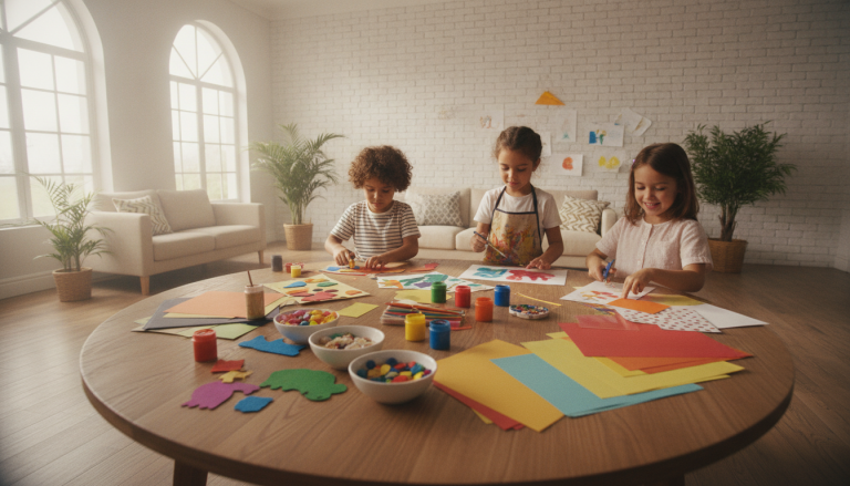 découvrez des activités manuelles pour enfants adaptées à chaque âge, avec des idées créatives et ludiques pour stimuler leur imagination et développer leurs compétences.