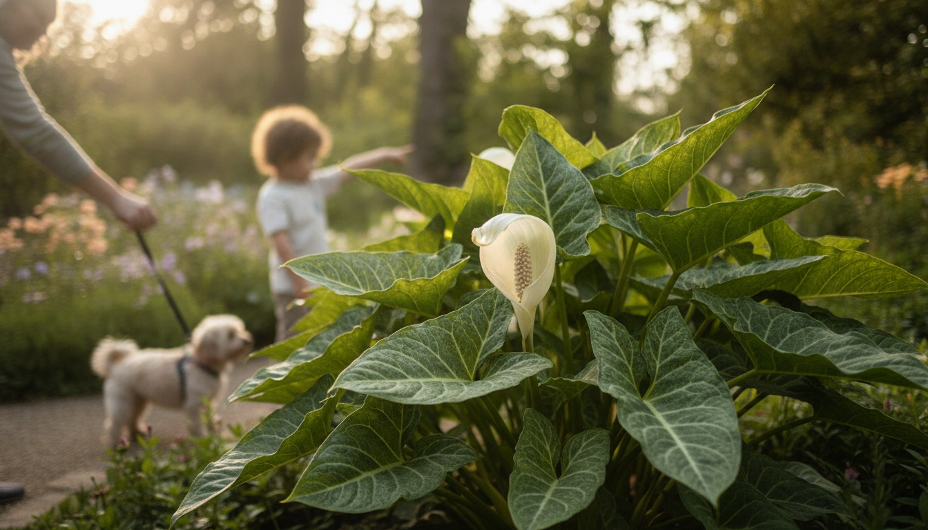 découvrez les dangers de l'arum d'italie, sa toxicité, les symptômes d'empoisonnement et les précautions à prendre pour protéger enfants et animaux.
