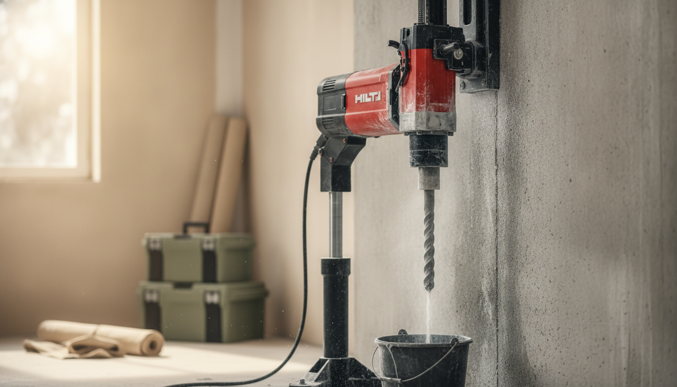 découvrez la carotteuse hilti alliant puissance et précision pour des forages de béton efficaces et professionnels. idéale pour vos projets de construction et rénovation.
