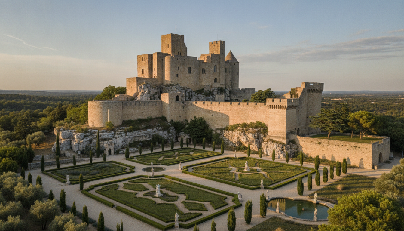 découvrez le charme d'entrecasteaux dans le var : visitez son majestueux château, flânez dans les somptueux jardins à la française de le nôtre et explorez le pittoresque village alentour.