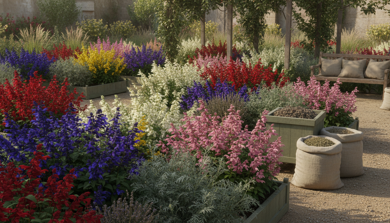 découvrez tout sur la fleur de sauge : ses différentes variétés, ses propriétés bienfaisantes, conseils de culture et idées d'utilisation pour embellir et soigner votre jardin.