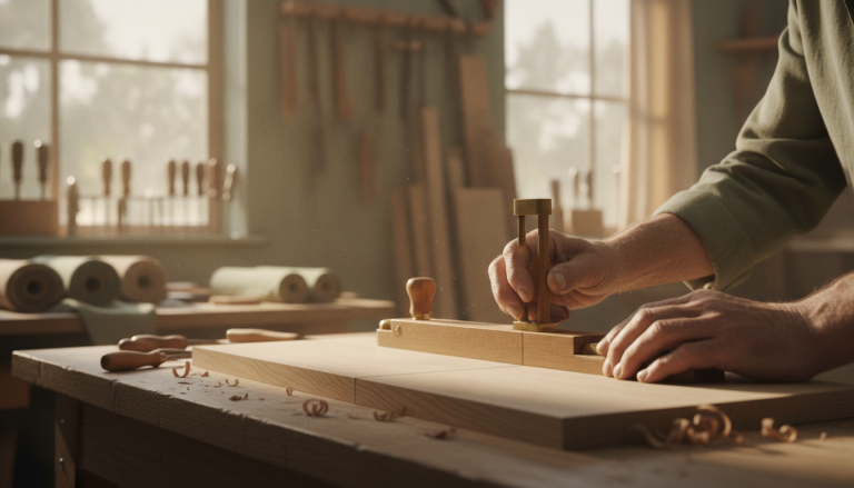découvrez comment utiliser le trusquin, un outil de traçage essentiel en menuiserie, pour des mesures précises et des découpes parfaites dans tous vos projets bois.
